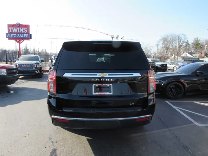 BLACK, 2022 CHEVROLET TAHOE Image 3