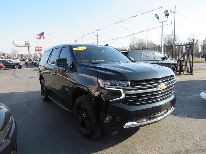 BLACK, 2022 CHEVROLET TAHOE Image 5