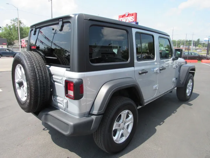 GRAY, 2023 JEEP WRANGLER Image 6