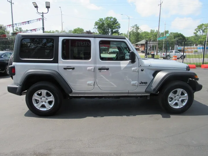 GRAY, 2023 JEEP WRANGLER Image 5