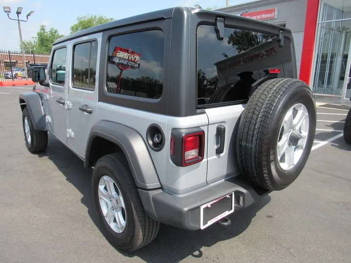 GRAY, 2023 JEEP WRANGLER Image 8