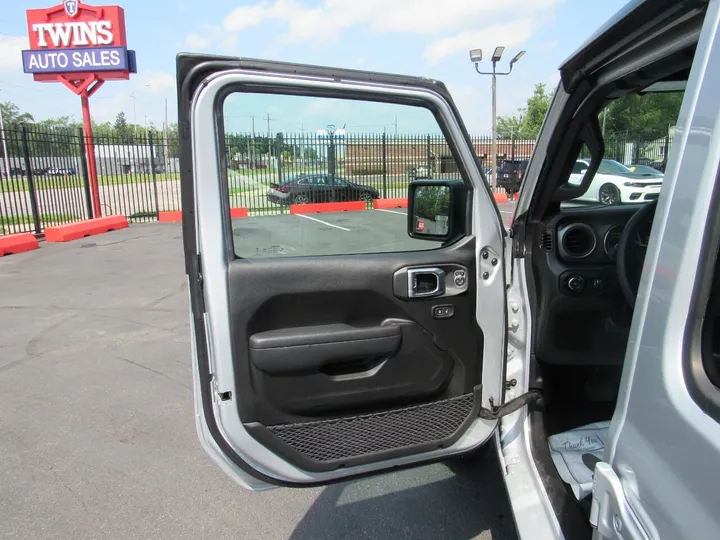 GRAY, 2023 JEEP WRANGLER Image 9