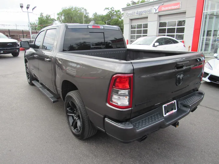 GREY, 2020 RAM 1500 CREW CAB Image 8