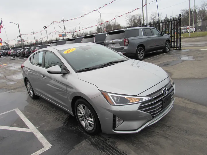 SILVER, 2020 HYUNDAI ELANTRA Image 5