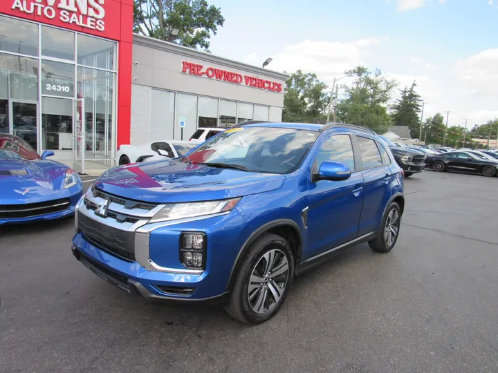 BLUE, 2023 MITSUBISHI OUTLANDER SPORT Image 5