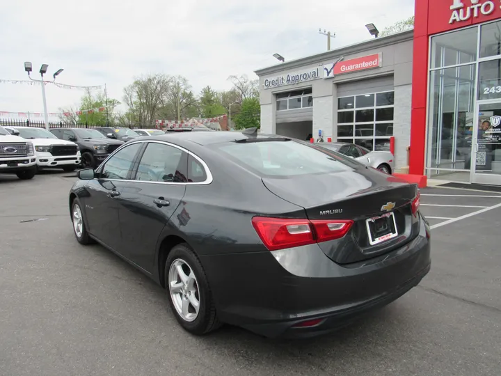 GREY, 2017 CHEVROLET MALIBU Image 2