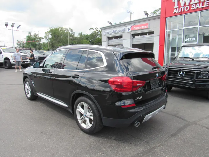 BLACK, 2019 BMW X3 Image 2