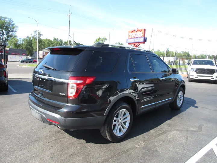 BLACK, 2015 FORD EXPLORER Image 3