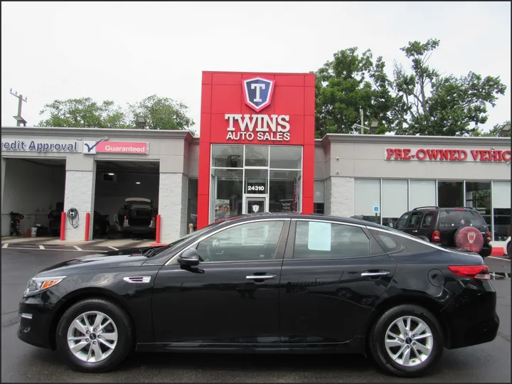 BLACK, 2016 KIA OPTIMA Image 1