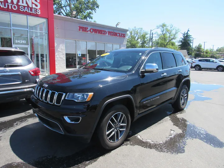 BLACK, 2021 JEEP GRAND CHEROKEE Image 5