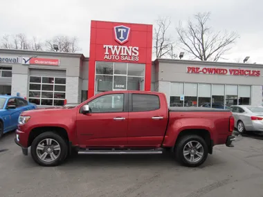 RED, 2015 CHEVROLET COLORADO CREW CAB Image 