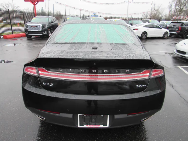 BLACK, 2014 LINCOLN MKZ Image 7