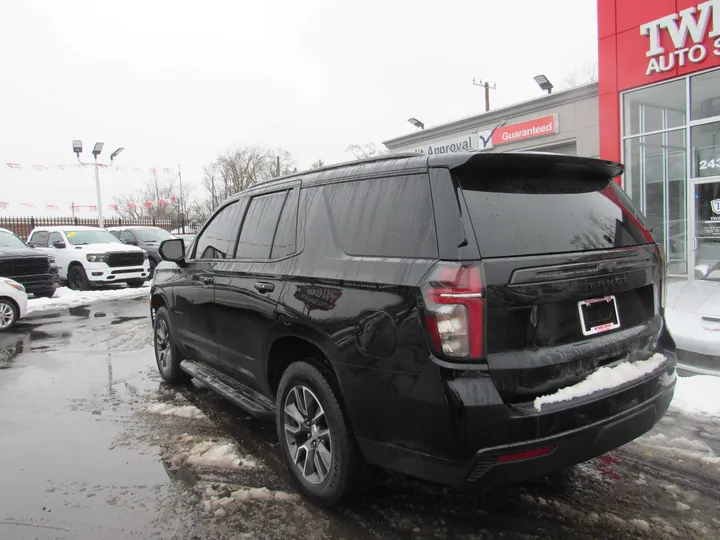 BLACK, 2023 CHEVROLET TAHOE Image 2