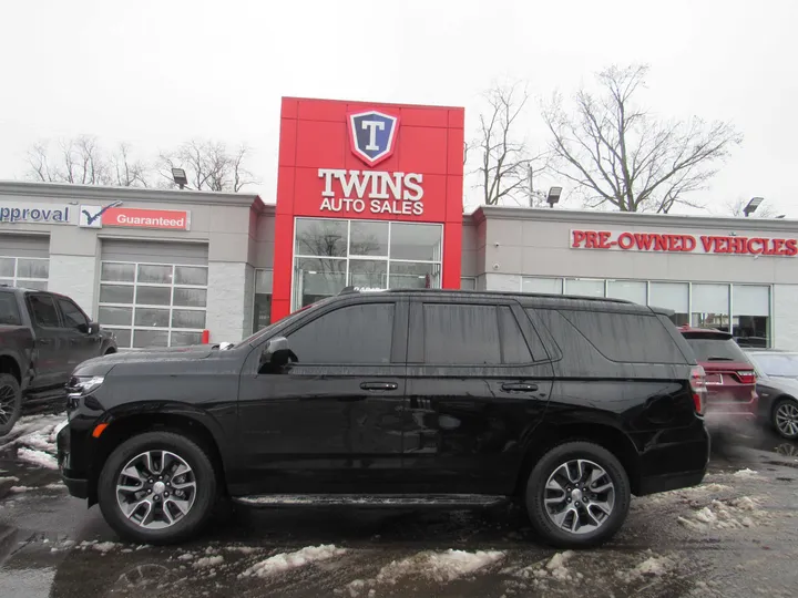 BLACK, 2023 CHEVROLET TAHOE Image 1