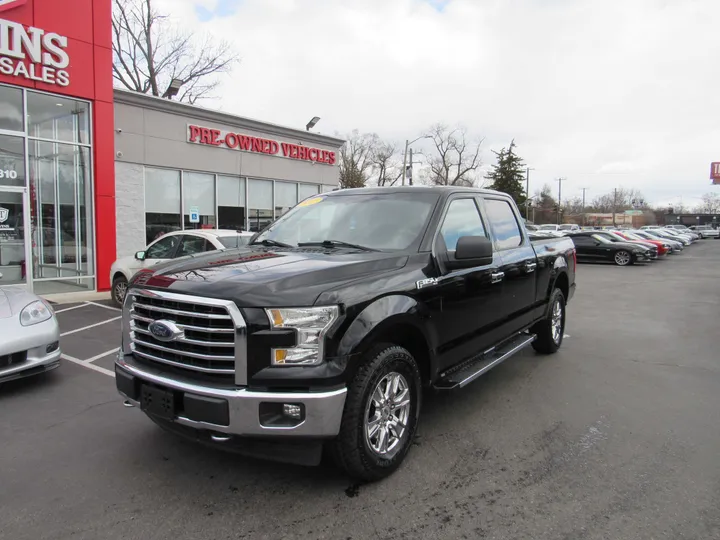 BLACK, 2017 FORD F150 SUPERCREW CAB Image 5