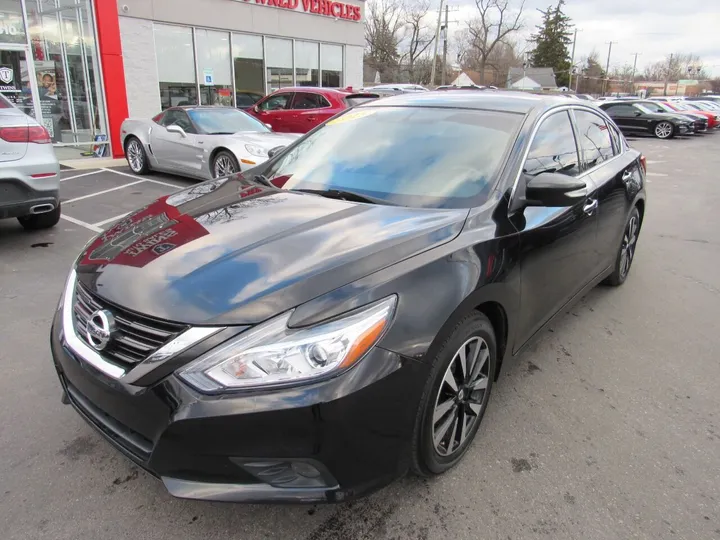 Black, 2018 NISSAN ALTIMA Image 2