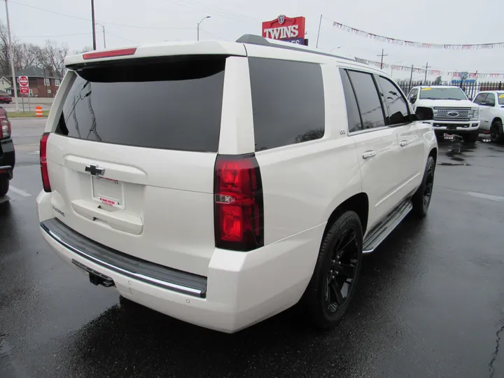 WHITE, 2015 CHEVROLET TAHOE Image 6