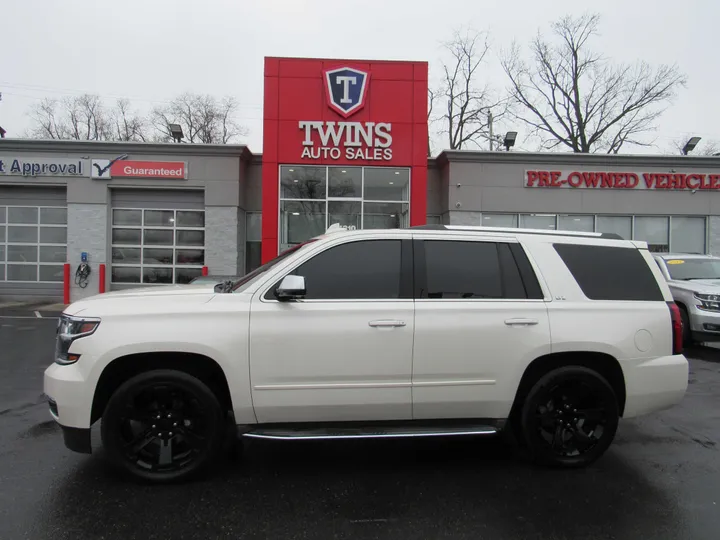 WHITE, 2015 CHEVROLET TAHOE Image 1