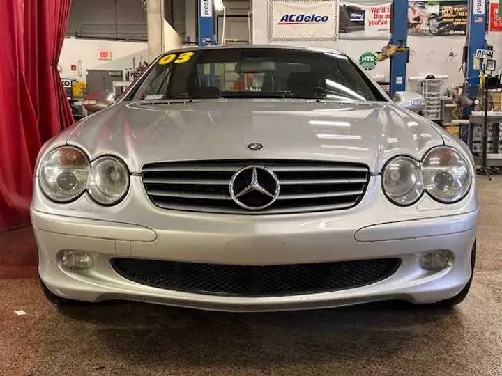 SILVER, 2003 MERCEDES-BENZ SL-CLASS Image 7