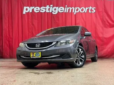 GRAY, 2014 HONDA CIVIC Image 4