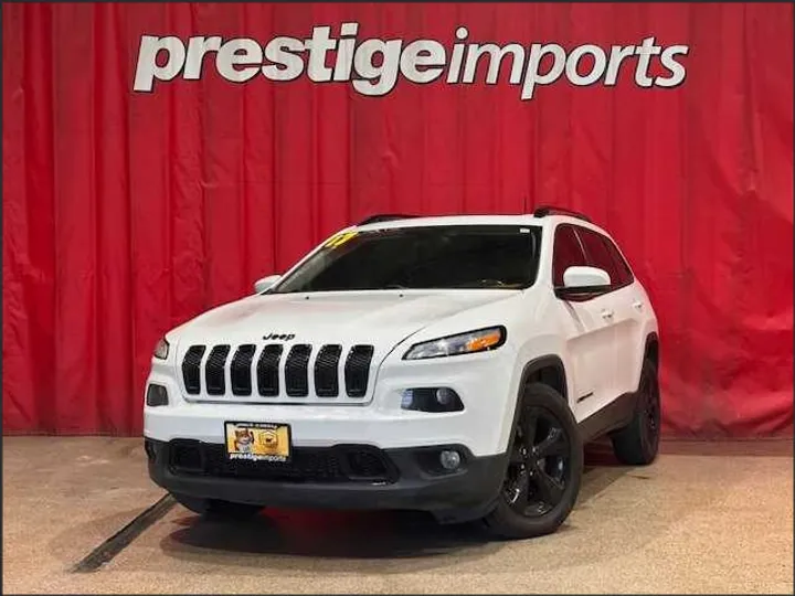 WHITE, 2017 JEEP CHEROKEE LIMITED Image 1
