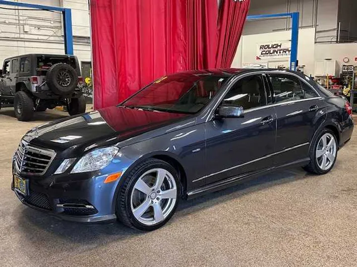 GRAY, 2012 MERCEDES-BENZ E-CLASS Image 9