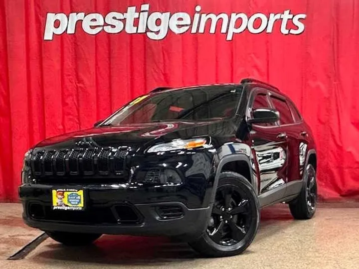 BLACK, 2017 JEEP CHEROKEE Image 1