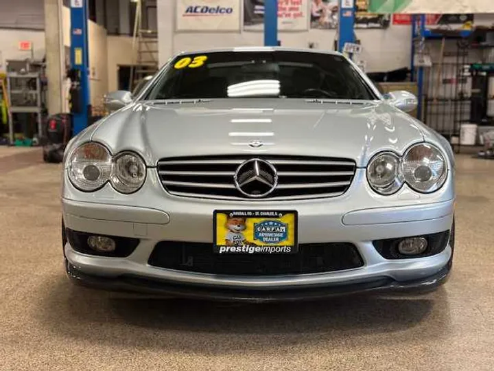 SILVER BLUE, 2003 MERCEDES-BENZ SL-CLASS Image 7