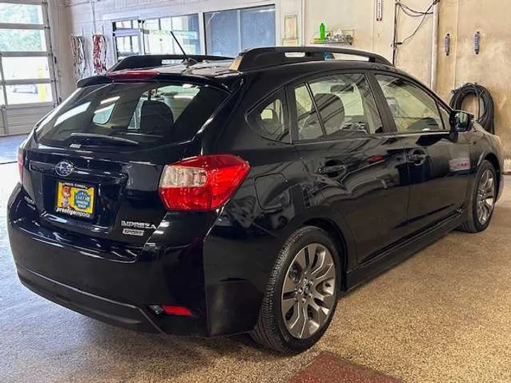 BLACK, 2015 SUBARU IMPREZA Image 6