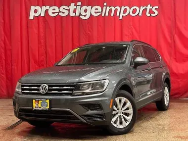 PLATINUM GREY METALLIC, 2018 VOLKSWAGEN TIGUAN 7 PASSENGER Image 8