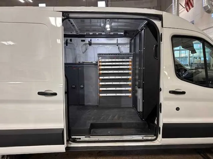 WHITE, 2018 FORD TRANSIT 350 VAN Image 7