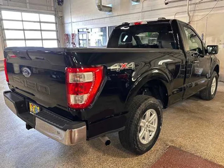 BLACK, 2021 FORD F150 REGULAR CAB Image 6