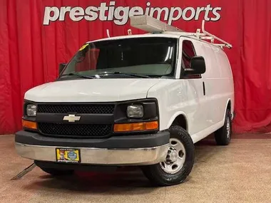 WHITE, 2013 CHEVROLET EXPRESS 2500 CARGO Image 