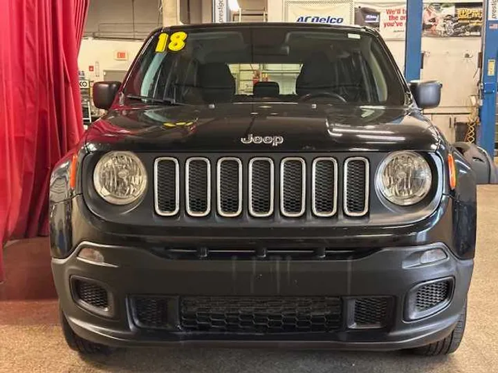 BLACK, 2018 JEEP RENEGADE Image 7