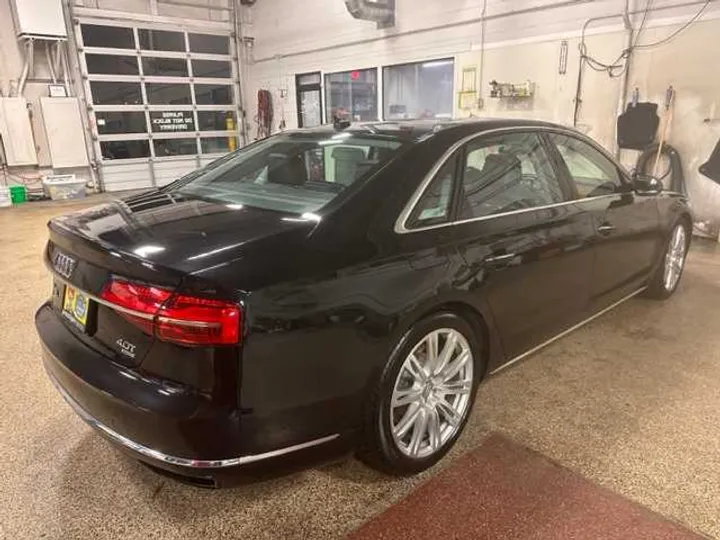 BLACK, 2015 AUDI A8 Image 6