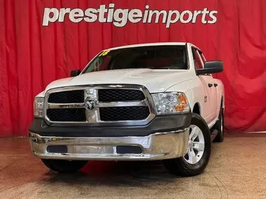 WHITE, 2018 RAM 1500 QUAD CAB Image 3