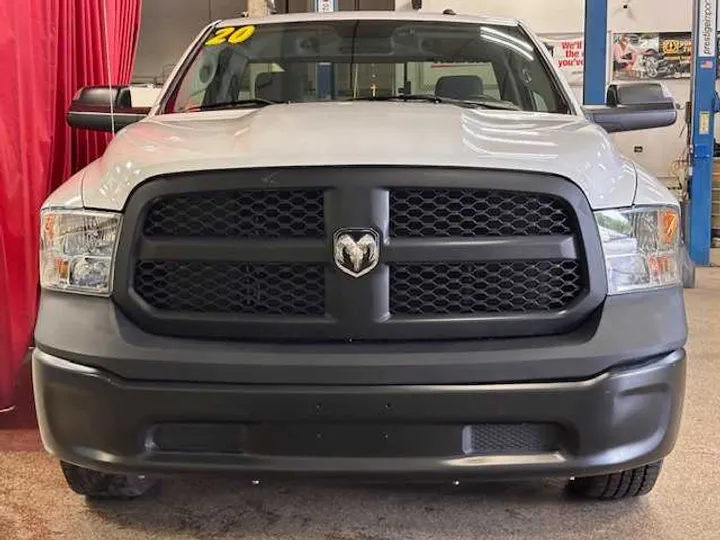 WHITE, 2020 RAM 1500 CLASSIC REGULAR CAB Image 8