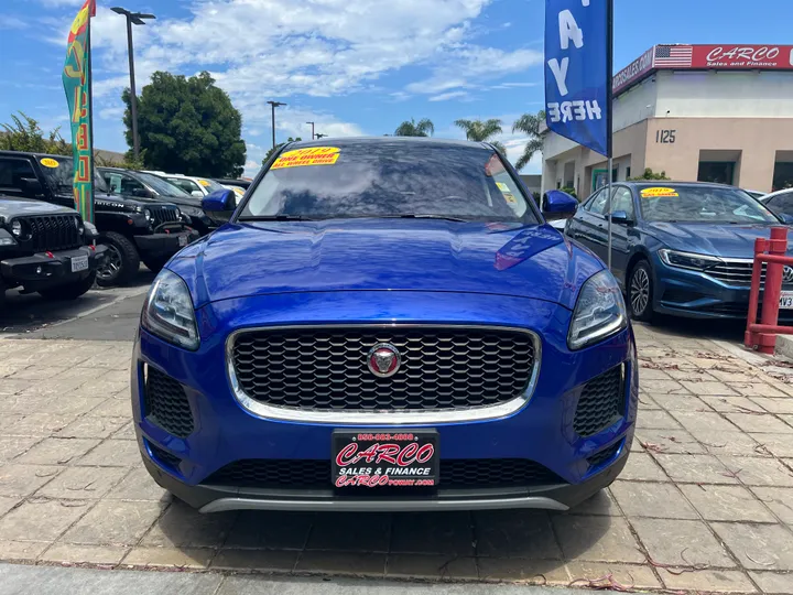 BLUE, 2019 JAGUAR E-PACE Image 3