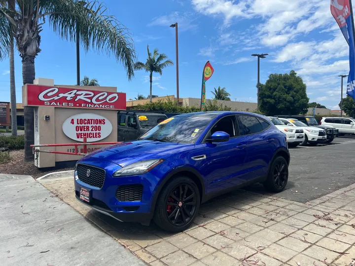 BLUE, 2019 JAGUAR E-PACE Image 5