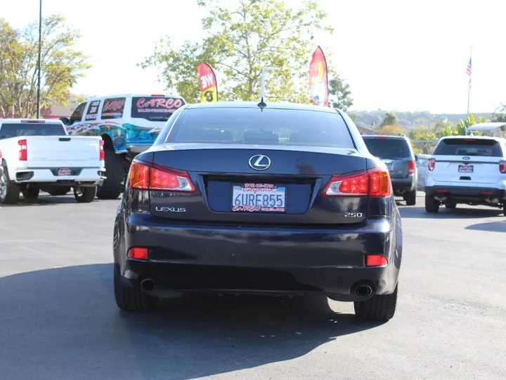 Blue, 2010 LEXUS IS Image 6