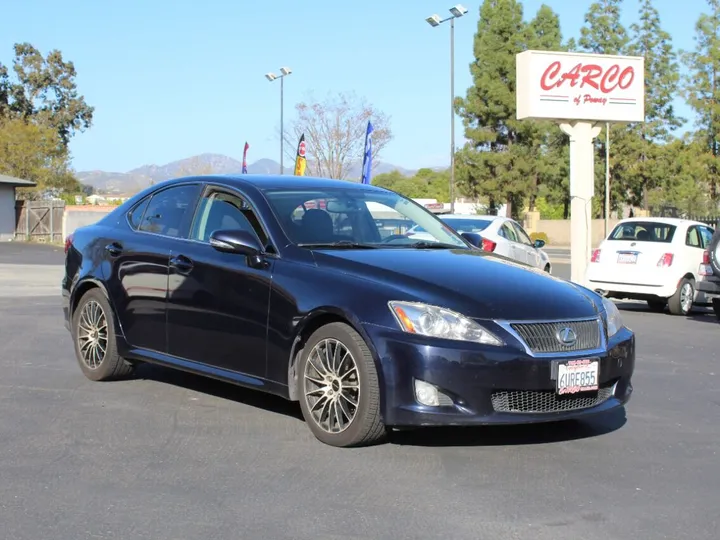 Blue, 2010 LEXUS IS Image 2