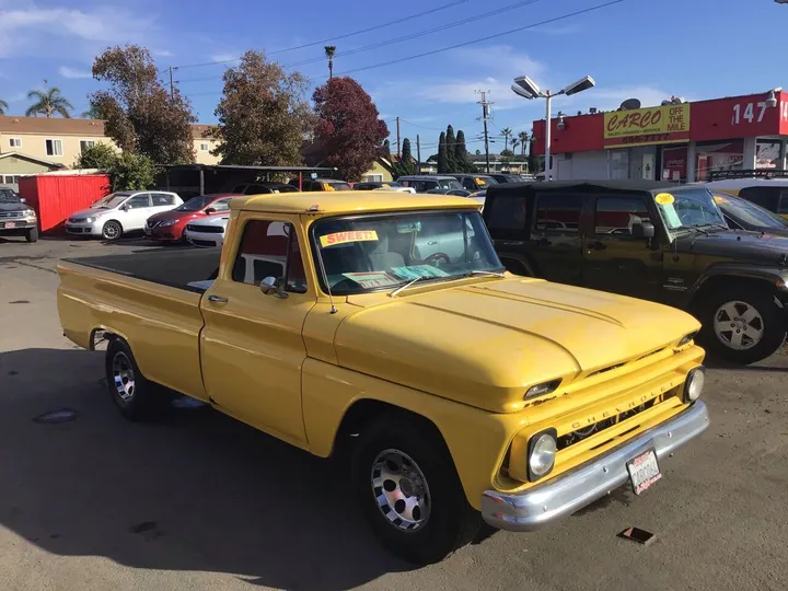 CANARY YELLOW, 1964 CHEVROLET C/K 10 SERIES Image 3