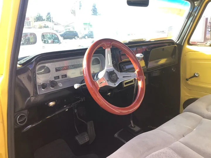 CANARY YELLOW, 1964 CHEVROLET C/K 10 SERIES Image 18