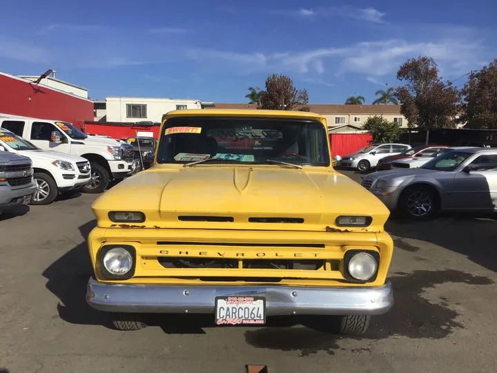 CANARY YELLOW, 1964 CHEVROLET C/K 10 SERIES Image 4