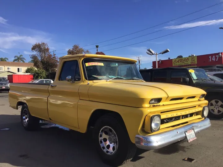 CANARY YELLOW, 1964 CHEVROLET C/K 10 SERIES Image 2