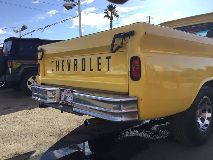 CANARY YELLOW, 1964 CHEVROLET C/K 10 SERIES Image 11