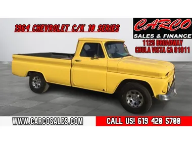 CANARY YELLOW, 1964 CHEVROLET C/K 10 SERIES Image 