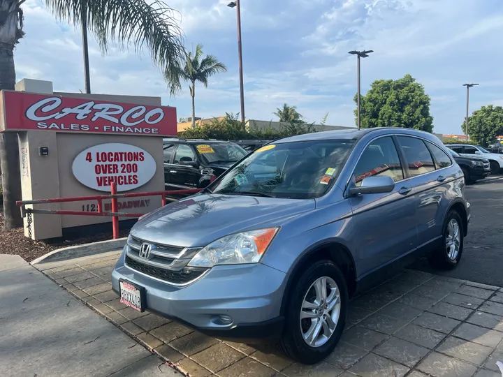 BLUE, 2011 HONDA CR-V Image 4