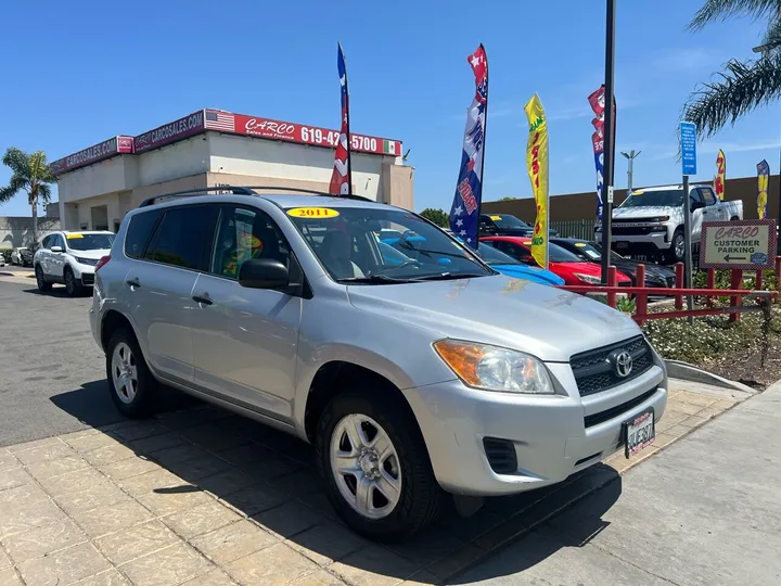 Silver, 2011 TOYOTA RAV4 Image 2