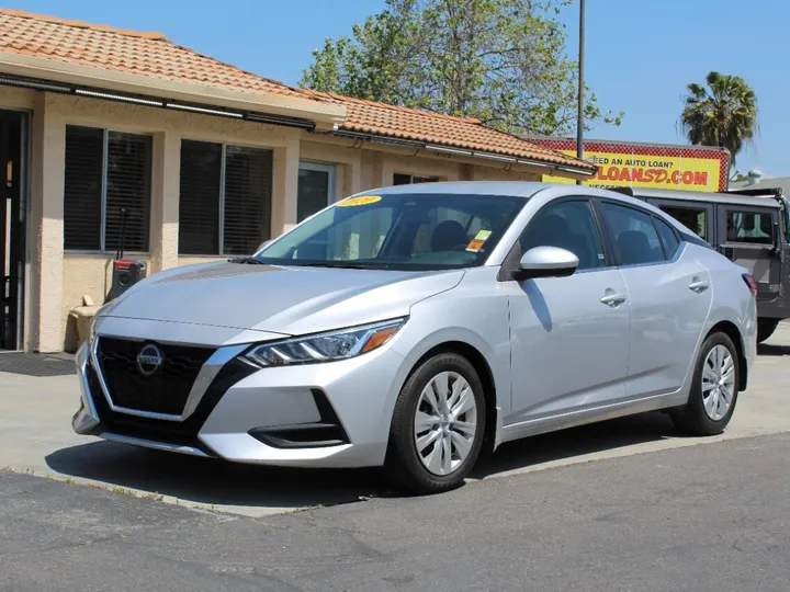 Silver, 2020 NISSAN SENTRA Image 3